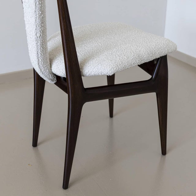 Set of four Side Chairs, Italy 1950s For Sale - Image 18 of 18