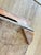 Brown Vintage Primitive Handcrafted Bamboo Wood & Woven Splint Tray For Sale - Image 8 of 11