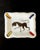 1950s Small Ashtray in White and Polychrome Glazed Ceramic, 1950s For Sale - Image 5 of 5
