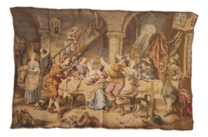French Jacquard Tapestry, 1940s