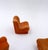 Mini Doll Furga Chairs and Ottoman for Lucia Furniture, Italy, 1960s, Set of 4 For Sale - Image 4 of 9