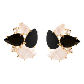 Cammie Studs (Black) (Clip On) For Sale