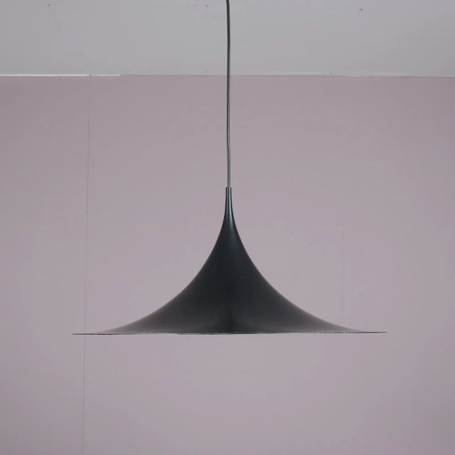 Semi Hanging Lamp by Claus Bonderup & Torsten Thorup for Fog & Morup, Denmark, 1960s For Sale - Image 3 of 10