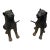 A Vintage Pair of Sculptures of Panthers For Sale