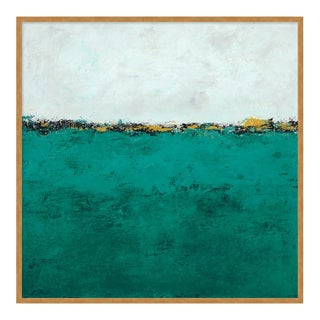 Emerald Sky by Dawn Winter, Art Print in Gold Frame, Large For Sale