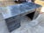 Metal Rh Restoration Hardware Annecy Metal Wrapped Zinc Desk With Patina For Sale - Image 7 of 12