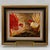 Paint Original Rooster Oil Painting by Miami Artist Nuria Mesa For Sale - Image 7 of 10