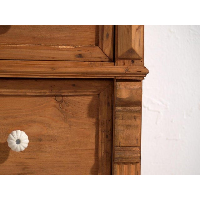Wood Antique Pine Chest of Drawers For Sale - Image 7 of 12
