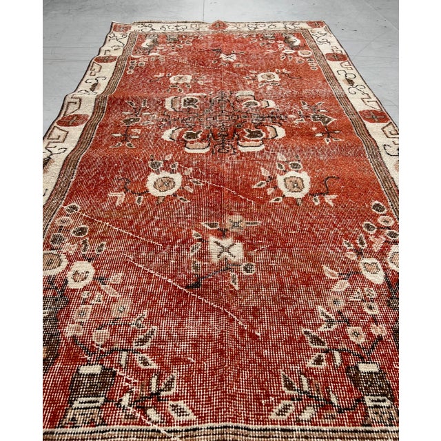 Mid-Century Modern Vintage Boho Rug, 1970s For Sale - Image 3 of 16