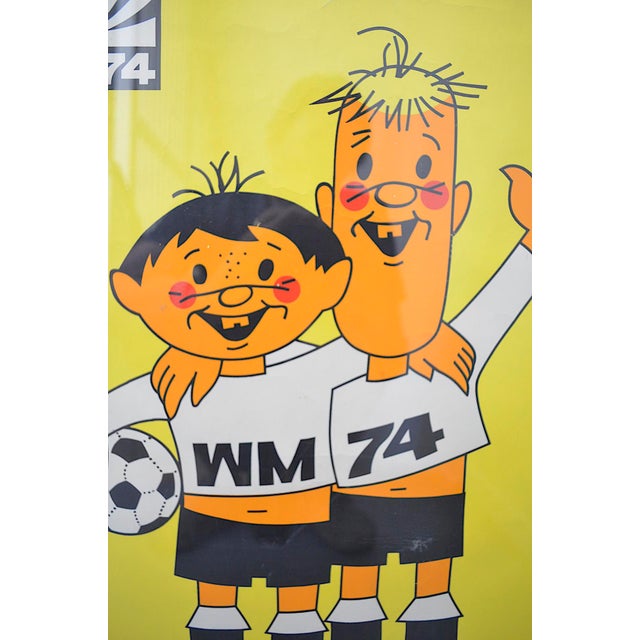 1970s Football World Cup Tip & Tap Poster, 1974 For Sale - Image 5 of 8