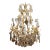 19thc XL Majestic French Louis XV Versailles Gilt Bronze Chandelier Attributed Maison Bagues For Sale