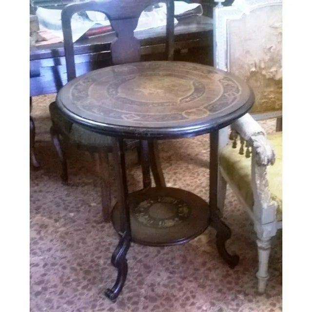 Sorrentino Inlaid Coffee Table, 1800s For Sale - Image 8 of 13