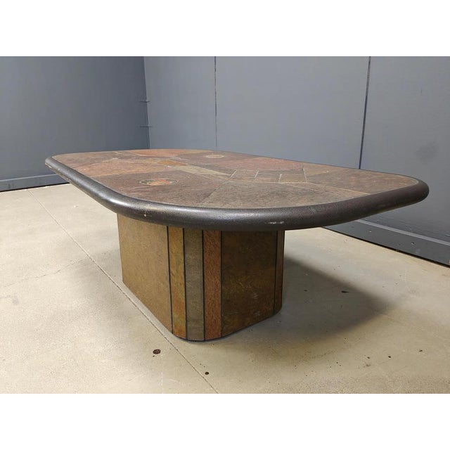 Black Coffee Table attributed to Paul Kingma, 1980s For Sale - Image 8 of 14