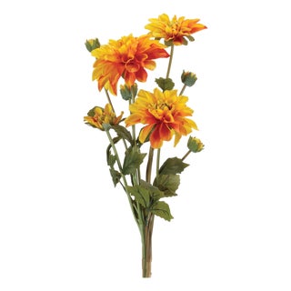 Dahlia Flower Bundle (Set of 2) For Sale