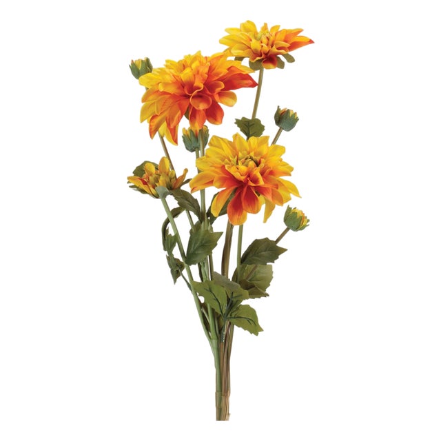 Dahlia Flower Bundle (Set of 2) For Sale