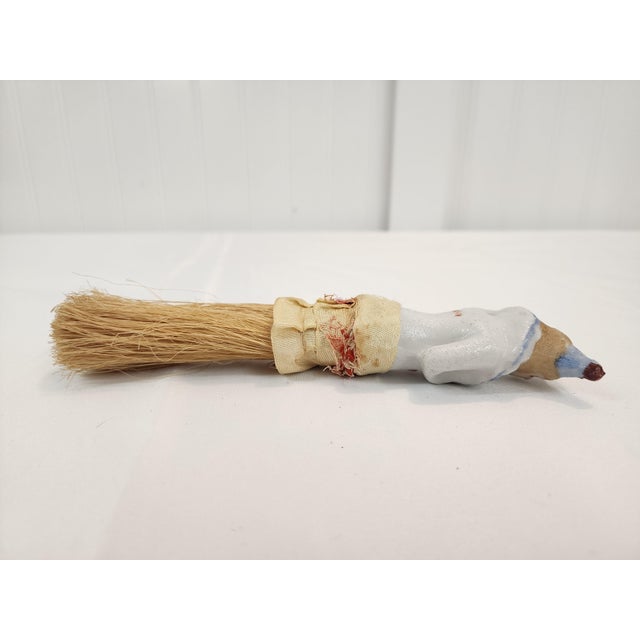 Late 19th Century 2 Antique Lady's Clothes Brush Dolls Late 19th Century For Sale - Image 5 of 8