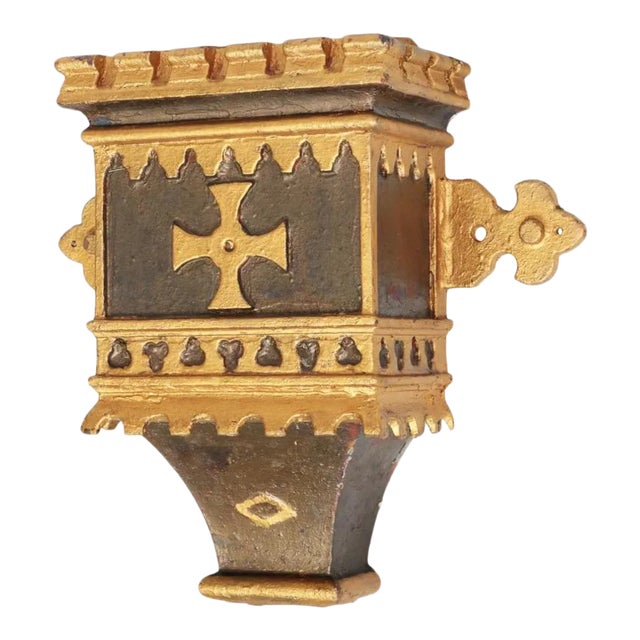 19th Century English Victorian Gothic Revival Rainwater Hopper For Sale