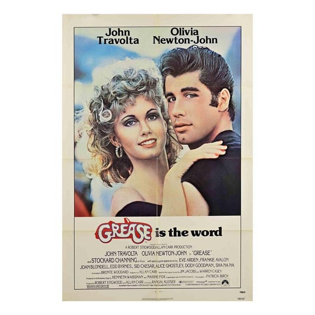 1970s Grease Poster, USA, 1978 For Sale - Image 5 of 5