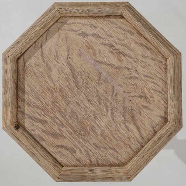 1890s French Baroque Revival Oak Pedestal Table For Sale - Image 14 of 18