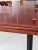 Maroon Glass Plate Dining Table, 1950s For Sale - Image 18 of 18