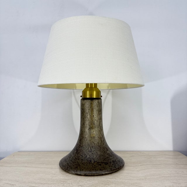 Vintage Glass Table Lamp from Peil & Putzer, 1970s For Sale - Image 13 of 18
