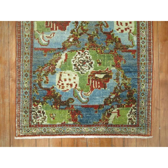 Arts & Crafts Antique Zabihi Collection Mini Persian Senneh Rug - 2'1" x 3'2" For Sale - Image 3 of 7