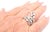 Silver Piaget Magic Reflection Diamond Flexible White Gold Ring, Size 6.25 For Sale - Image 8 of 9