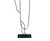 Vintage Postmodern Minimalist Iron Figural Sculpture For Sale - Image 10 of 12