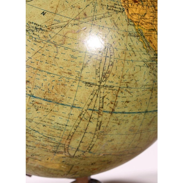 Terrestrial Globe by G. Thomas, 1890s For Sale - Image 13 of 15