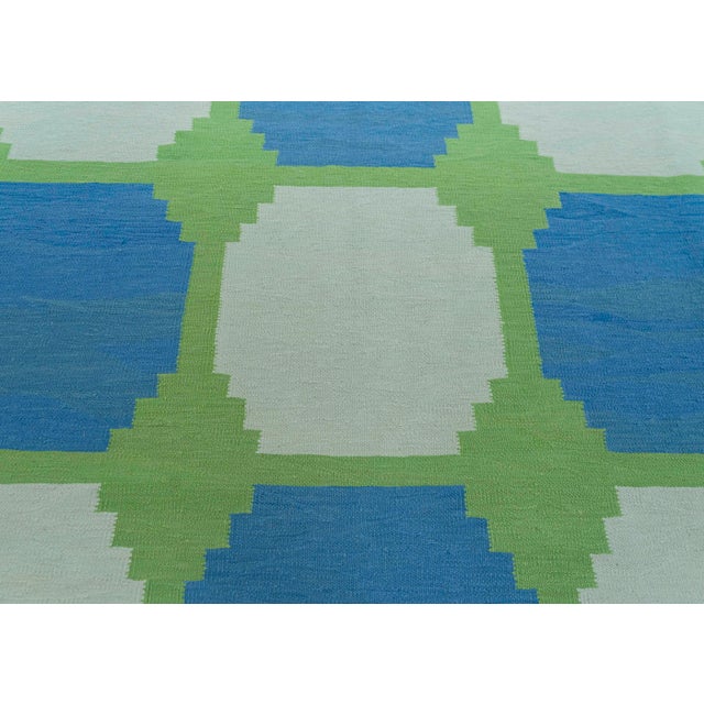 Turkish Kilim Oriental Handmade Flatweave 10'1" x 14'1" #20142 For Sale - Image 4 of 8