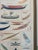Barche a Venezia Vintage Italian Nautical Poster Framed Venice Boat Chart Wall Art For Sale In Miami - Image 6 of 15