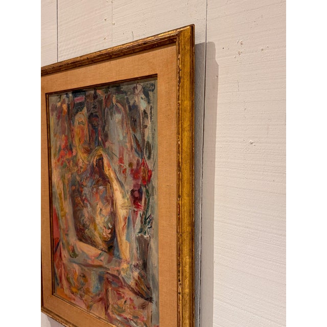 Orange Portrait of a Woman, 1954 For Sale - Image 8 of 8