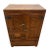 Wood Antique Ice Box Three Storage Cabinets, Oak, Brass Latches, Three Racks, 1920's For Sale - Image 7 of 13