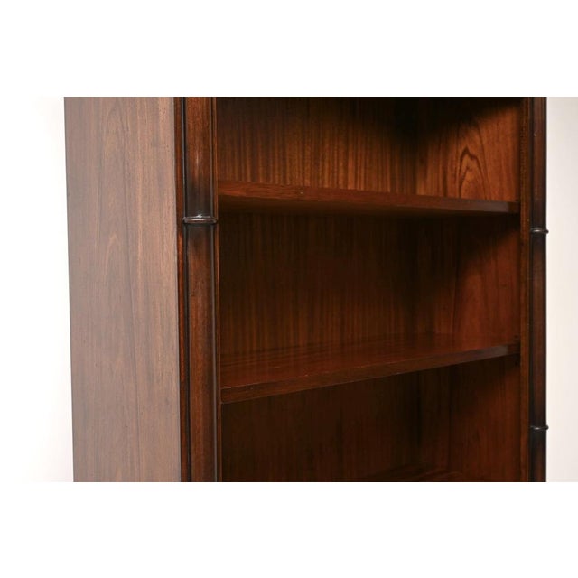 Antique Georgian Style Open Bookcase, 1950s For Sale - Image 9 of 10