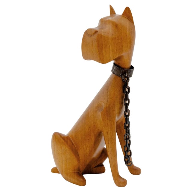 Sitting Dog from Werkstatte Hagenauer Vienna, 1950 For Sale