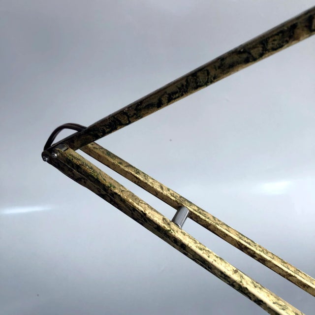 Herbert Terry Anglepoise adjustable lamp model 1227 designed by George Carwardine and made from 1938. Maker name is casted...