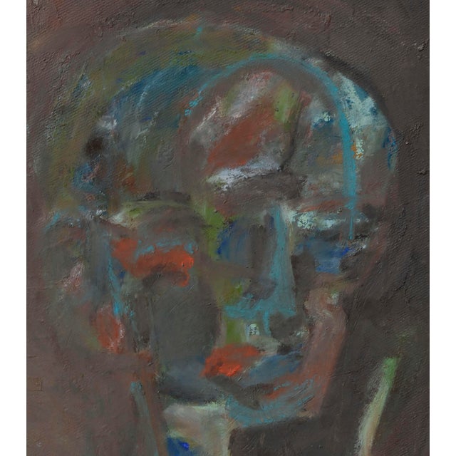 Looking Away - Figurative Abstract by Daniel David Fuentes For Sale - Image 4 of 5
