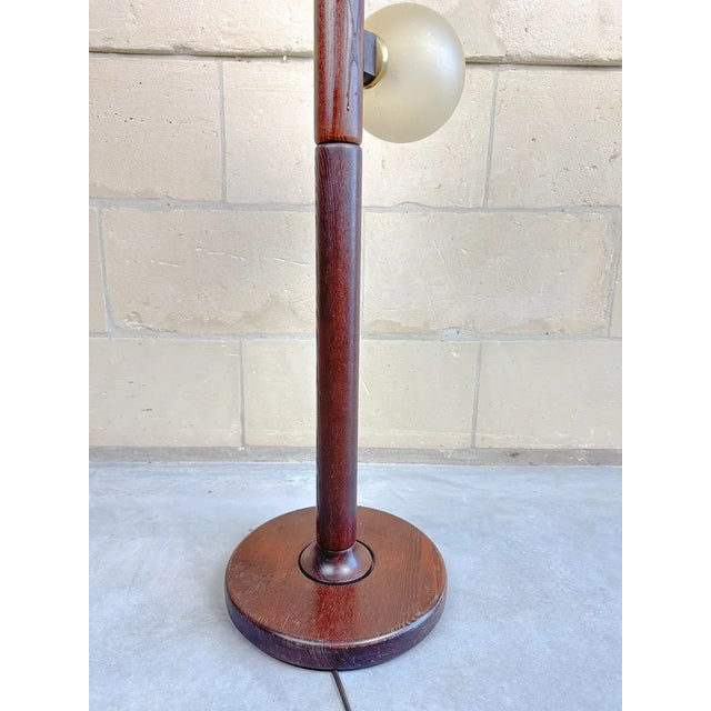Brown Vintage Floor Lamp from Temde Leuchten For Sale - Image 8 of 12