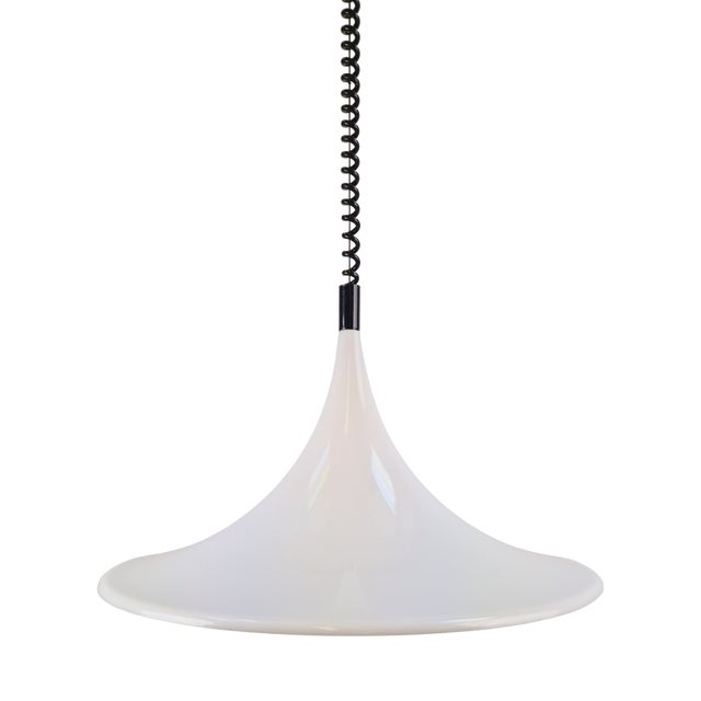 Vintage Space Age Witch Hat Pendant Lamp by Harco Loor, 1980 For Sale