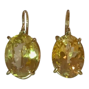 The Gabriella Hanging Stone Earring - A Pair