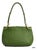 2024 Bottega Veneta Pipe Shoulder Hobo Bag Medium Avacado Green Gold Lambskin Leather Intrecciato For Sale