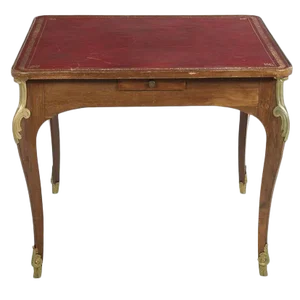 Louis XV-Style Fruitwood Games Table