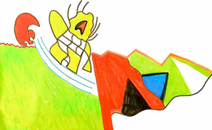 Fred Bugs, Lithograph 94 of 100, Lithograph