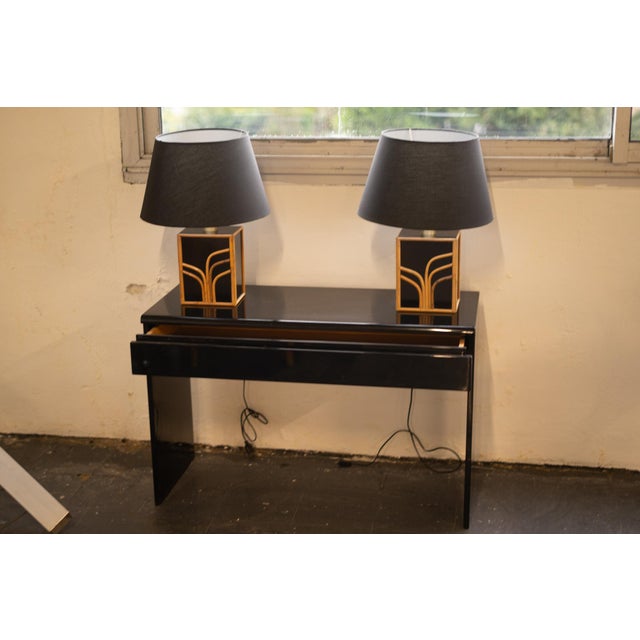 Table Lamps in the style of Vivai del Sud, 1990, Set of 2 For Sale - Image 6 of 8