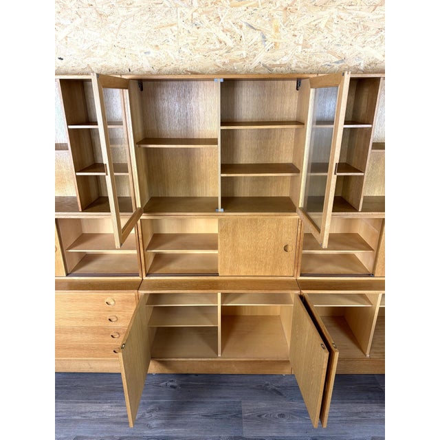 Teak Shelving System Wall Unit Bookshelf from Hg Furniture Denmark, 1960s For Sale - Image 14 of 18