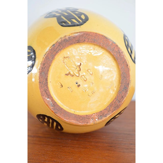 Ceramic Art Nouveau Vase by Alfred Kusche for Karlsruher Majolika, 1890s For Sale - Image 7 of 8