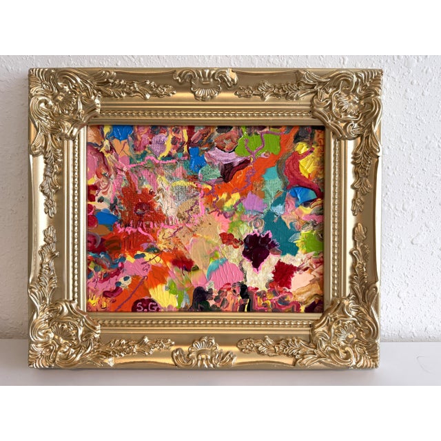 Serg Graff "Color Synapse" Abstract Painting Acrylic on Canvas Framed Art, Coa For Sale - Image 4 of 9