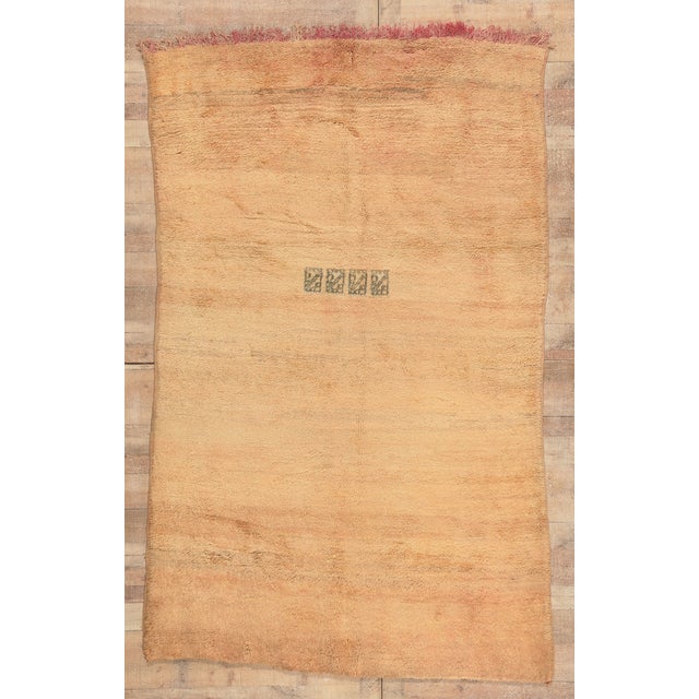 Vintage Beni MGuild Moroccan Rug, 06'02 X 09'10 For Sale - Image 10 of 10