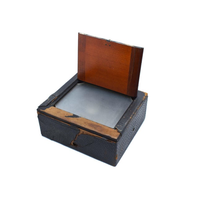 Antique 19th Century Mahogany & Brass Pony Premo B by Rochester Optical Co. Folding Camera With Red Bellows For Sale - Image 11 of 12