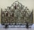 Cast Iron Cityscape Fireplace Screen For Sale - Image 4 of 10